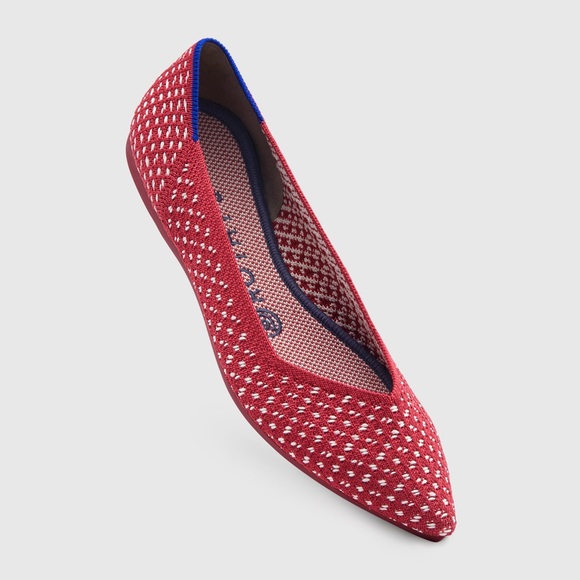 Rothy’s Red Apple Honeycomb Point RETIRED COLOR